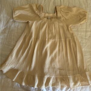 Wonderly Cream Puff Sleeve Dress
